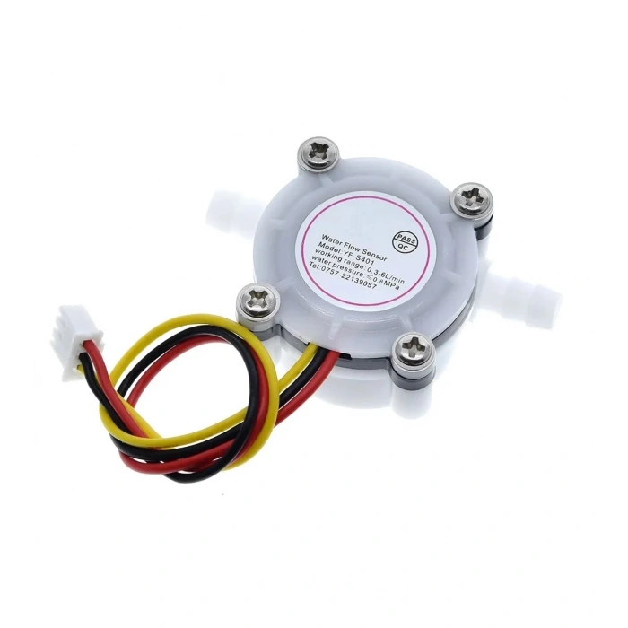Su Akış Sensörü YF-S401 Debimetre 0.3-6L/Min 3.5mm