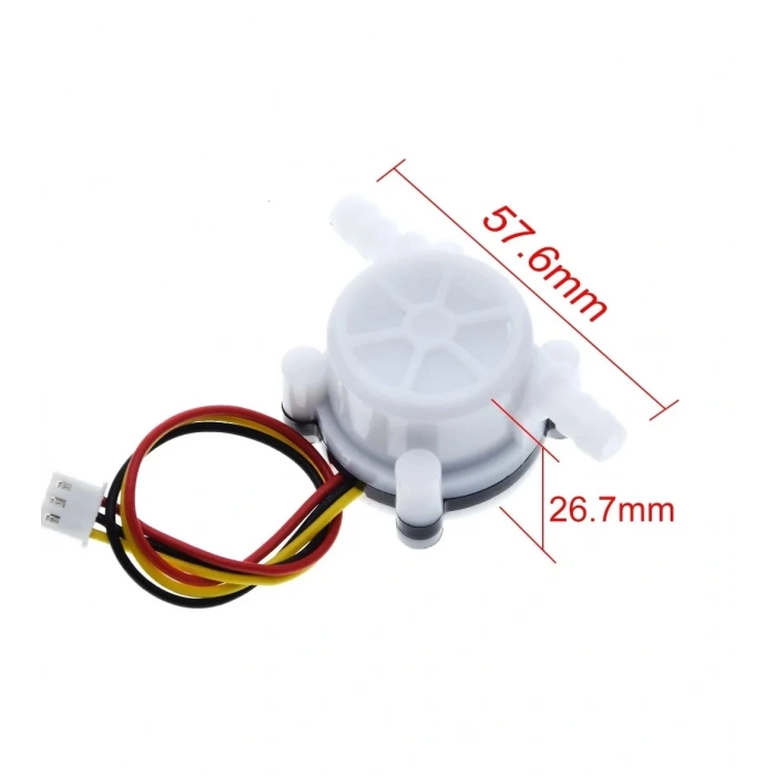 Su Akış Sensörü YF-S401 Debimetre 0.3-6L/Min 3.5mm