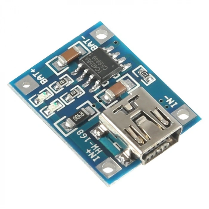 TP4056 Pil Şarj Modülü Mini USB Arduino Raspberry PIC