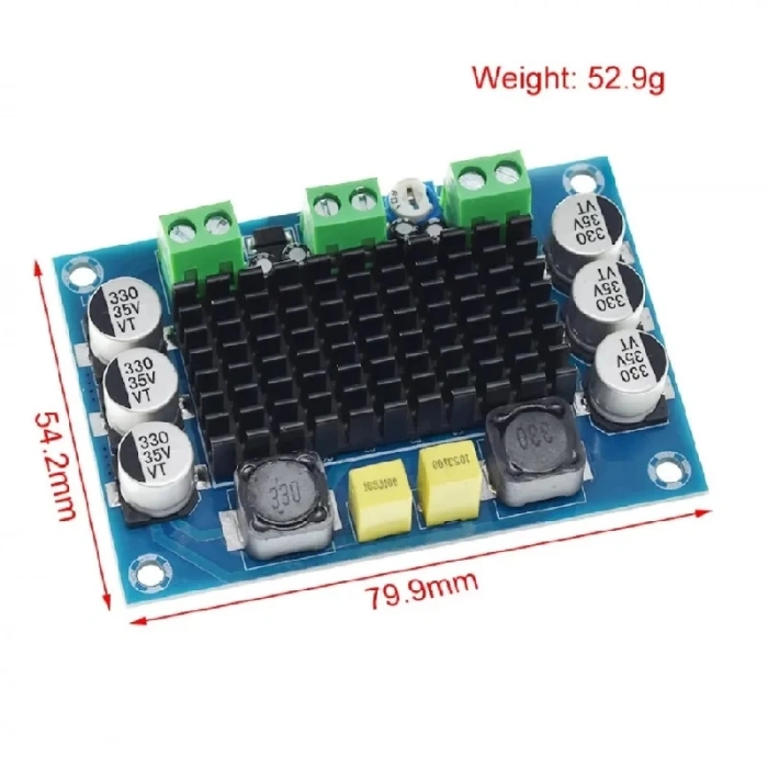 Tpa3116 D2 12V-24V 100W Mono Dijital Ses Amplifikatör Modülü