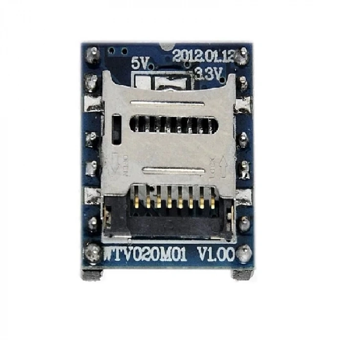 Wtv020 Mini Mp3 Wav Player Modülü