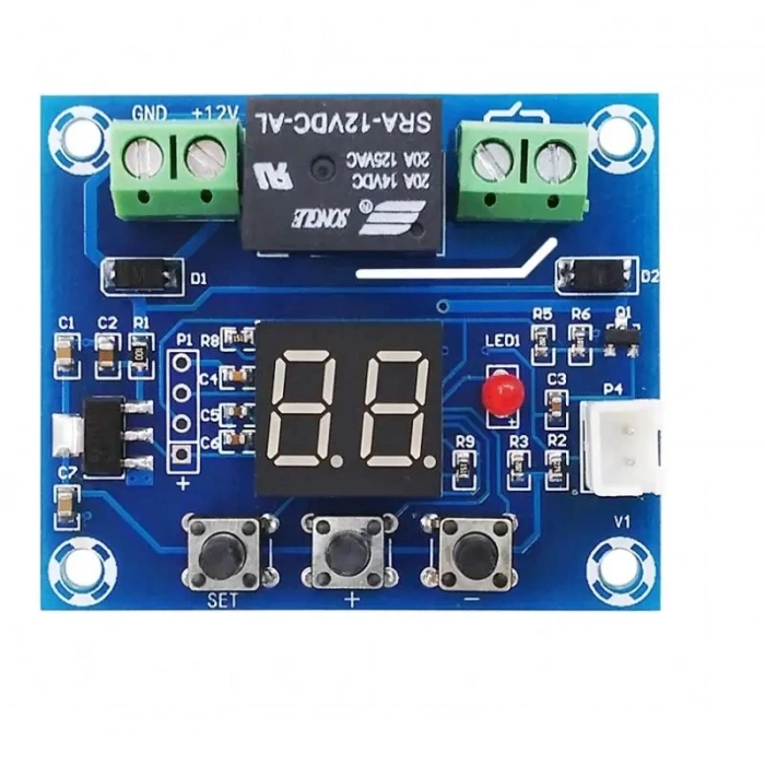 XH-M214 12V Isı-Nem-Işık Kontrollü Röleli Sensör Modülü