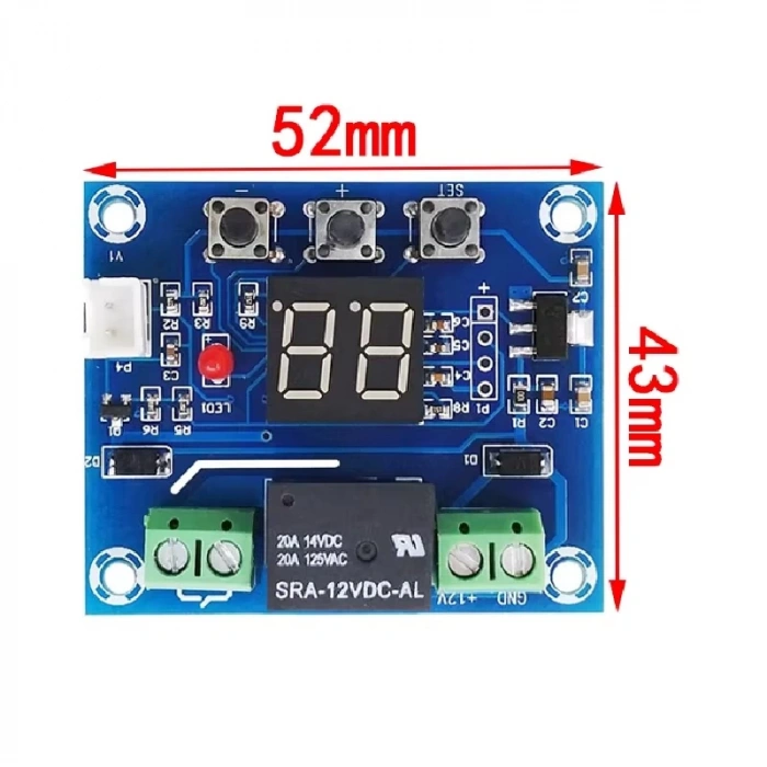 XH-M214 12V Isı-Nem-Işık Kontrollü Röleli Sensör Modülü