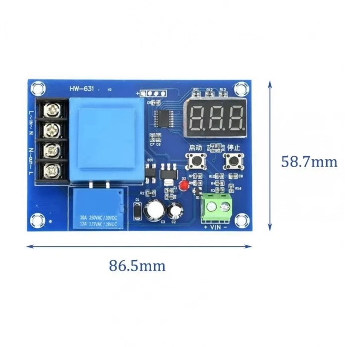 XH-M602 3,7-120V Lityum Pil - Akü Şarj Kontrol Devresi