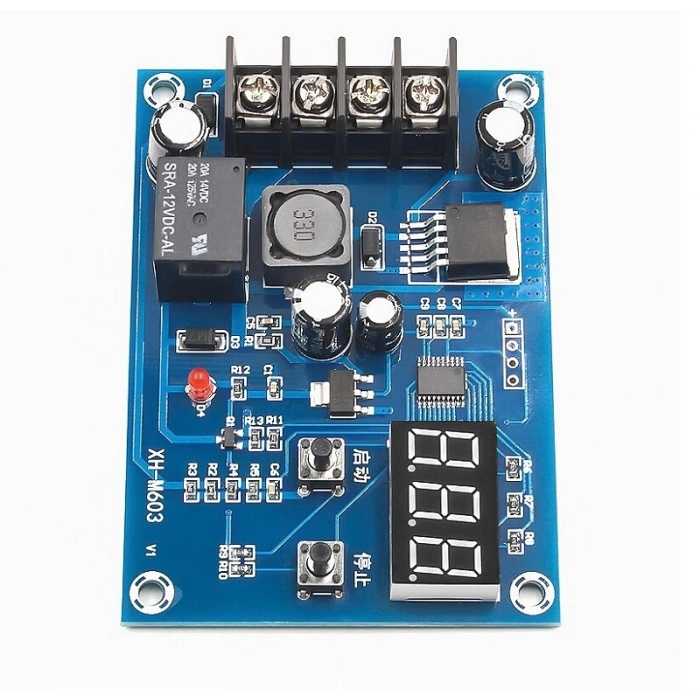 XH-M603 Jel Akü ve Lityum Pil Uyumlu Şarj Kontrol Devresi 12-24V