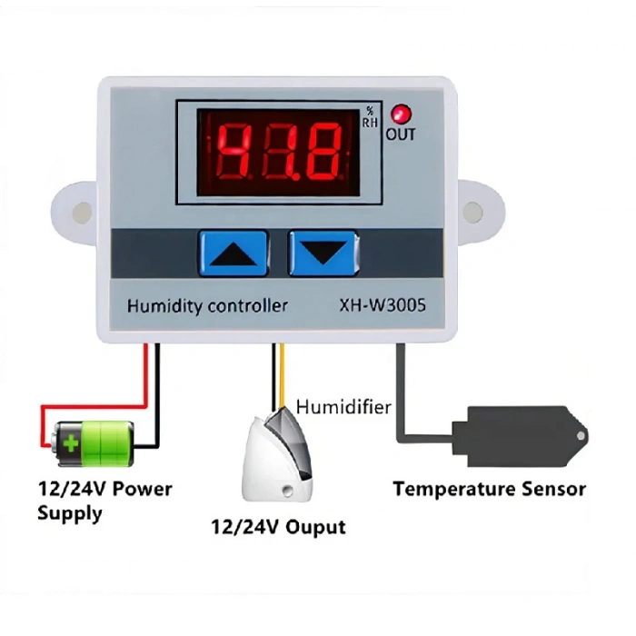 XH-W3005 Dijital Termostat DC 12V