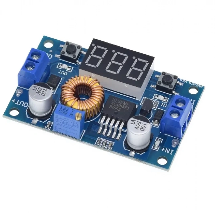 Xl4015 Voltmetreli 5A Voltaj Düşürücü Modül