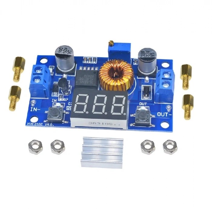 Xl4015 Voltmetreli 5A Voltaj Düşürücü Modül