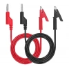 1000V 12A Krokodil Banana Kablo Çifti 1 Metre Yüksek Akım Probu Multimetre Güç Kaynağı Test