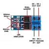 15A 400W Pwm Kontrollü Mosfet Anahtarlama Kartı Motor LED Selonoid