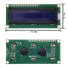 16x2 LCD EKRAN - Mavi 2x16 Screen Display