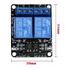 2 Kanal 12v Röle Modül - Ac 250v 10a