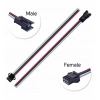 3 Pin JST SM 10cm Kablo Çifti
