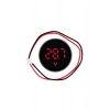Voltmetre DC 4-100V Led Dijital Ekran Dairesel - Kırmızı