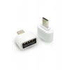 Mikro Usb Host Otg Dönüştürücü Çevirici Adaptör Beyaz
