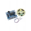 Isd1820-1 Ses Kayıt Ve Çalma Modülü (MİKROFONLU) Mini Hoparlör