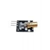 Lazer Sensör Modülü KY-008 Arduino - 650nm 5V 5mW