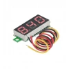 DC 4V-100V 0.28 3 Kablolu Dijital Mini Voltmetre