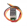 DC 4V-100V 0.28 3 Kablolu Dijital Mini Voltmetre