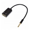 Mikrofon Kulaklık Birleştirici Adaptör Kablo