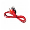 Bağlantı Kablosu (Krokodil+Banana) 100cm, Çift/Paket
