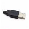 4 PİN USB ERKEK SOKET PLASTİK KAPAKLI BAĞLANTI