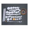 75 Parça Plastik Dişli Seti (DC Motor - Dıy - Hobi Seti)