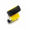 Robot Tekerleği ve DC Motor Seti ,Motor ve Tekerlek Seti