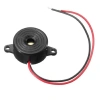 Devreli Buzzer 3-24V 22.6mm Kulaklı - Siyah