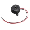Devreli Buzzer 3-24V 22.6mm Kulaklı - Siyah