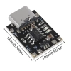 TP4056 3.7V Type-C Mini Tam Korumalı Pil Şarj Modülü
