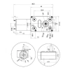 12V 210Rpm Redüktörlü DC Motor JGY370