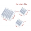 Alüminyum Soğutucu Set (Heat Sink) A4988 DRV8825 Raspberry 3 Adet +