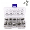 Cam Sigorta Seti 6x30 mm 72 Adet 9 Çeşit 250V Kutulu