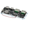 Çift Usb 5V 22.5W Ledli Micro Type-C Powerbank Modülü