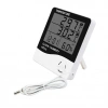 HTC-2 Dijital Termometre Saat Nem Ve Sıcaklık Ölçer
