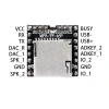 Mp3-tf-16p Mini Mp3 Player Modülü Wav Ses Çalma Oynatıcı Micro Sd