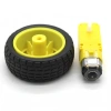 Robot Tekerleği ve DC Motor Seti ,Motor ve Tekerlek Seti
