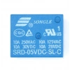 Songle 250V 10A SRD-12VDC-SL-C 5V DC Röle 5 Pin
