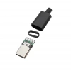 Type-c Usb 3.1 Şarj Soketi 24 Pin Erkek Fiş - Siyah