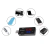USB Akım Ölçer Çift USB Çıkışlı Voltmetre Ampermetre Ölçüm Aleti