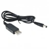USB-Barrel Jack Voltaj Yükseltici (Giriş 5V, Çıkış 12V)