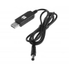 USB-Barrel Jack Voltaj Yükseltici (Giriş 5V, Çıkış 12V)