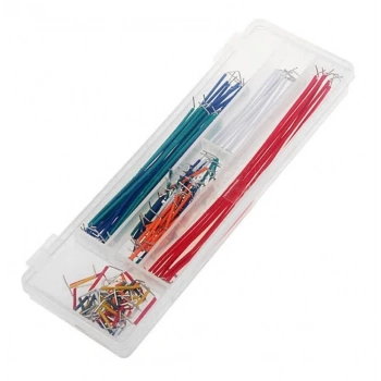 140 Parça Kutulu Kablo Seti - Breadboard 140 Adet Jumper Kablo
