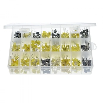 460 Adet nF/mF Polyester Kondansatör Seti  - Kutulu