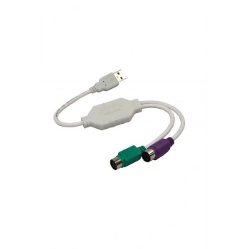 Usb To PS/2 Klavye Mouse Çevirici Kablo