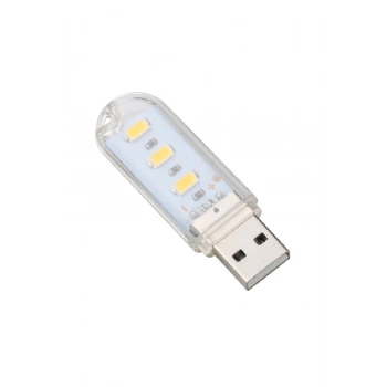 Taşınabilir Mini USB 3 LED Gün Işığı Lamba 5730 SMD Stick Led