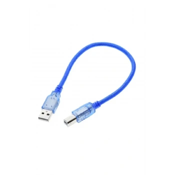 Arduino Uno - Mega Usb Kablo 30Cm Usb Yazıcı Kablosu