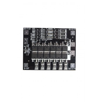 3S 50A Lityum Batarya Bms Balans Kartı - 18650 Pil Şarjı İçin