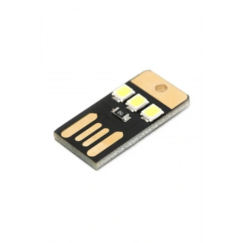 Usb Led Lamba Modülü Mini Çok İnce Led Işık Kamp Gece Lambası
